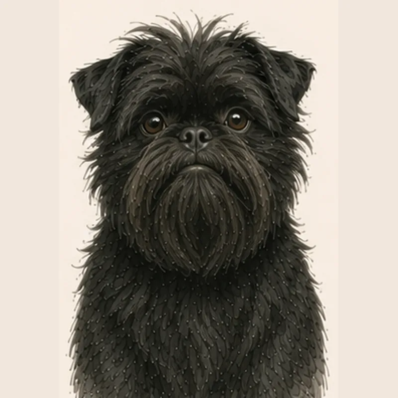 Affenpinscher illustration