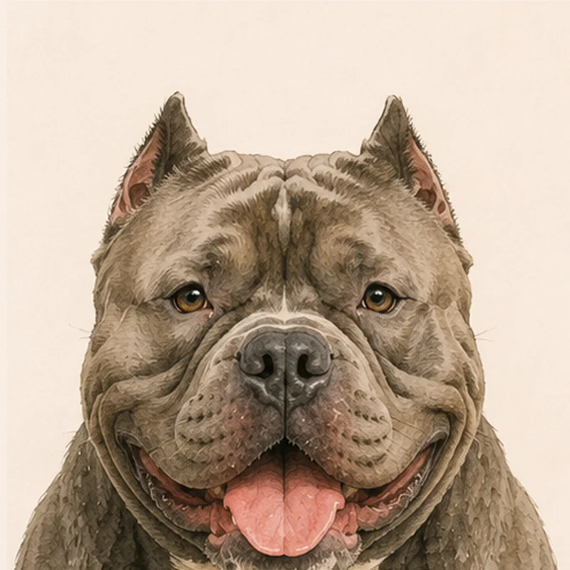 American Bully (XL) illustration