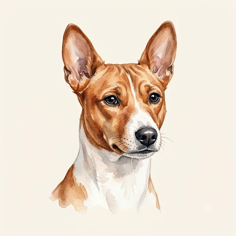 Basenji illustration