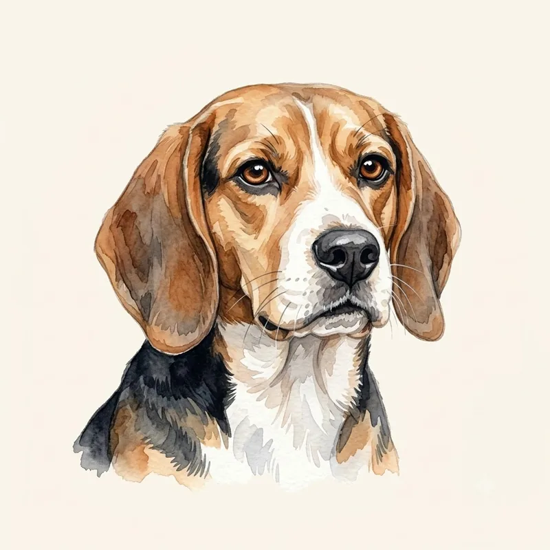 Beagle illustration