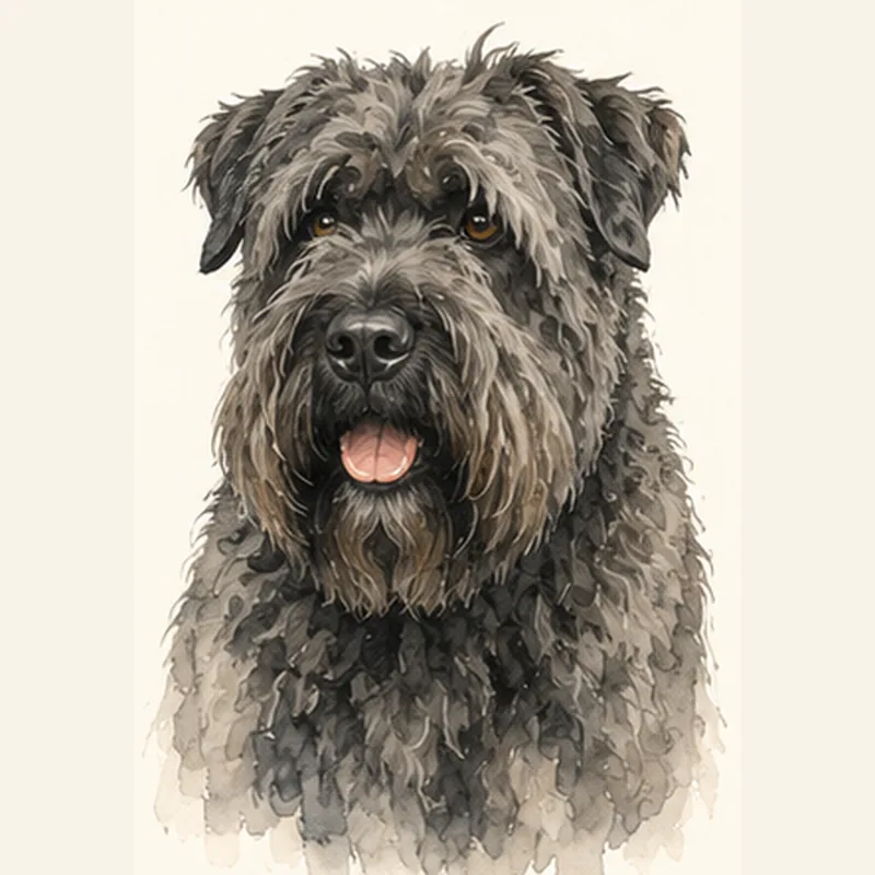 Bouvier des Flandres illustration