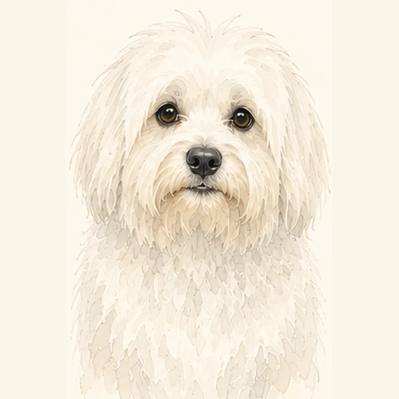 Coton de Tulear illustration