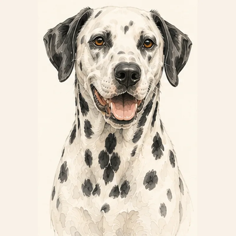 Dalmatian illustration