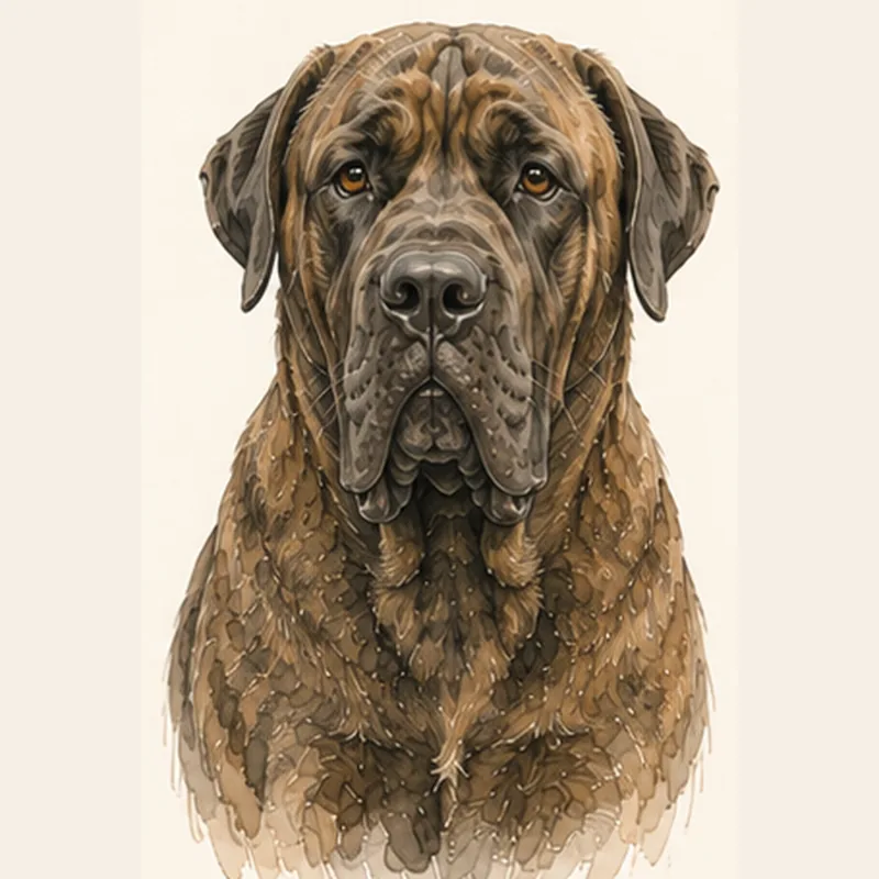 Fila Brasileiro illustration