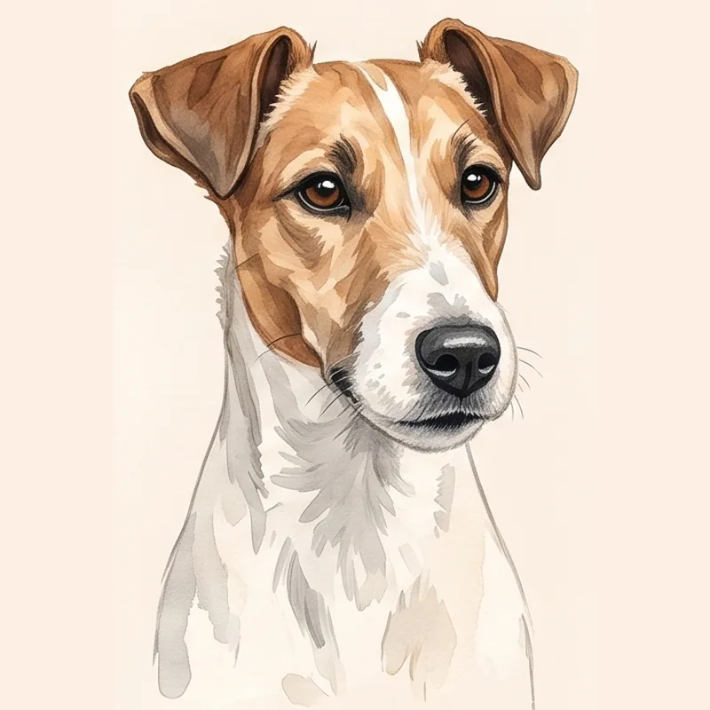Fox Terrier illustration
