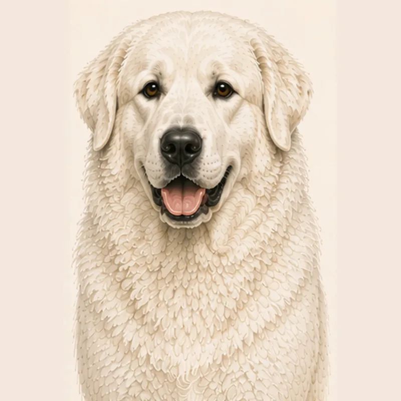 Kuvasz illustration