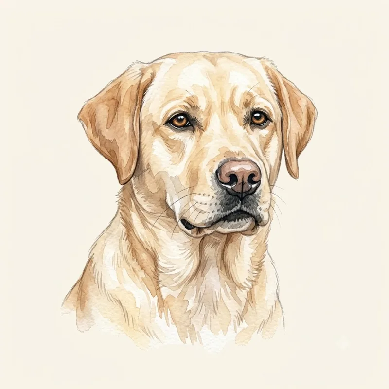 Labrador Retriever illustration