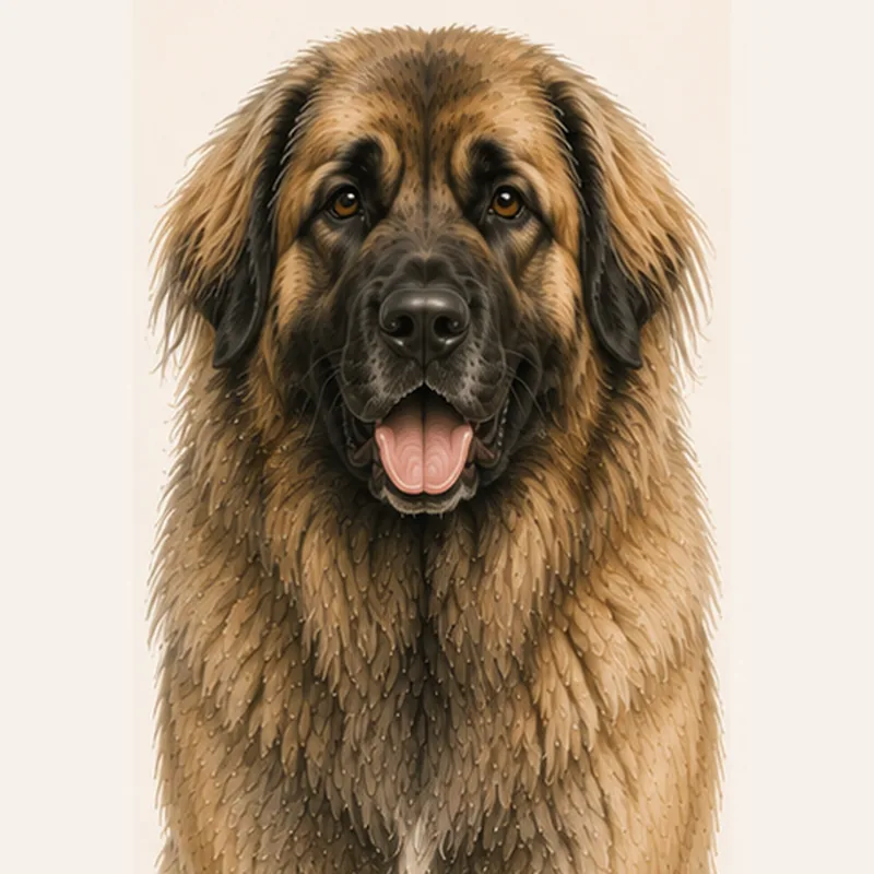 Leonberger illustration