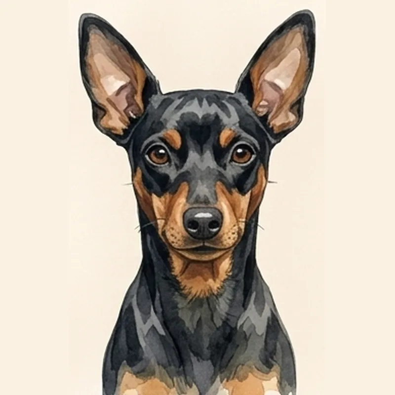 Miniature Pinscher illustration