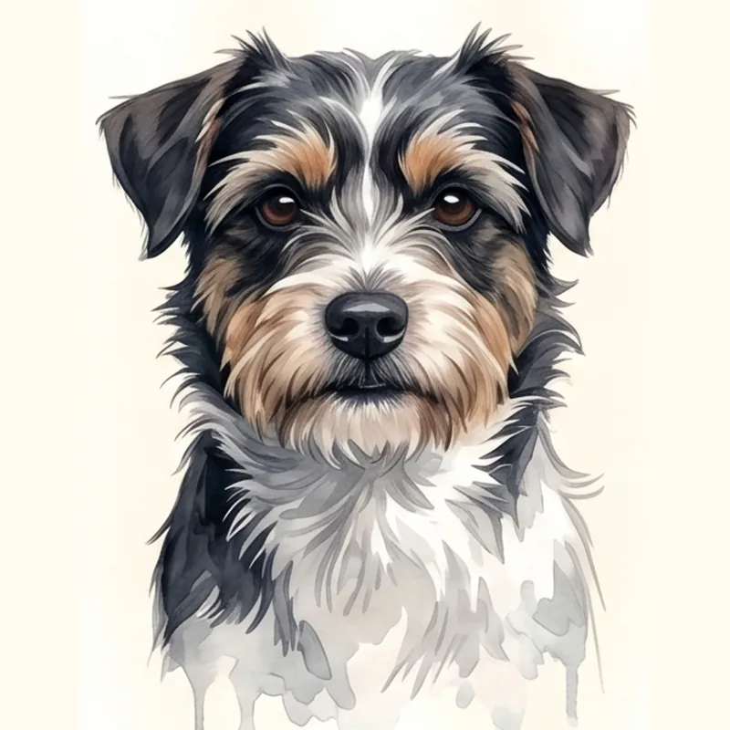 Norfolk Terrier illustration