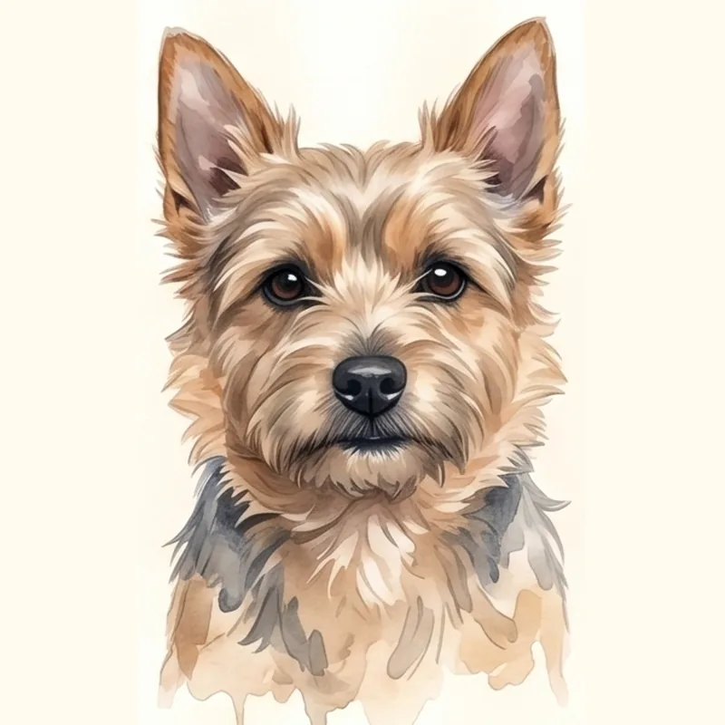 Norwich Terrier illustration