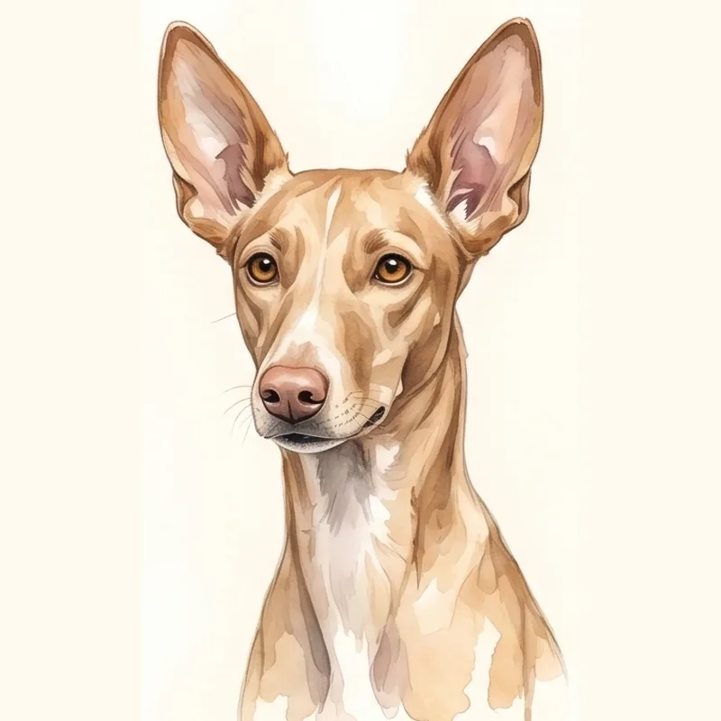 Podenco illustration