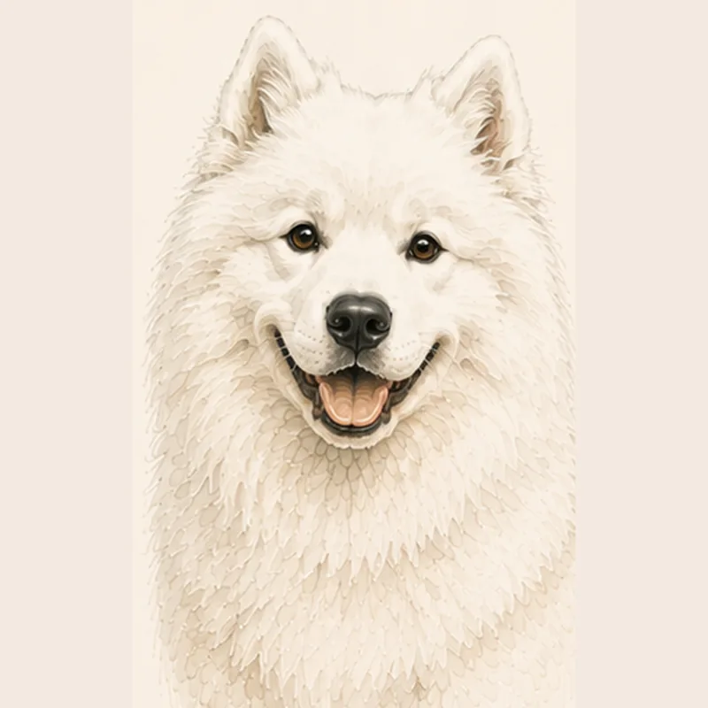 Samoyed illustration