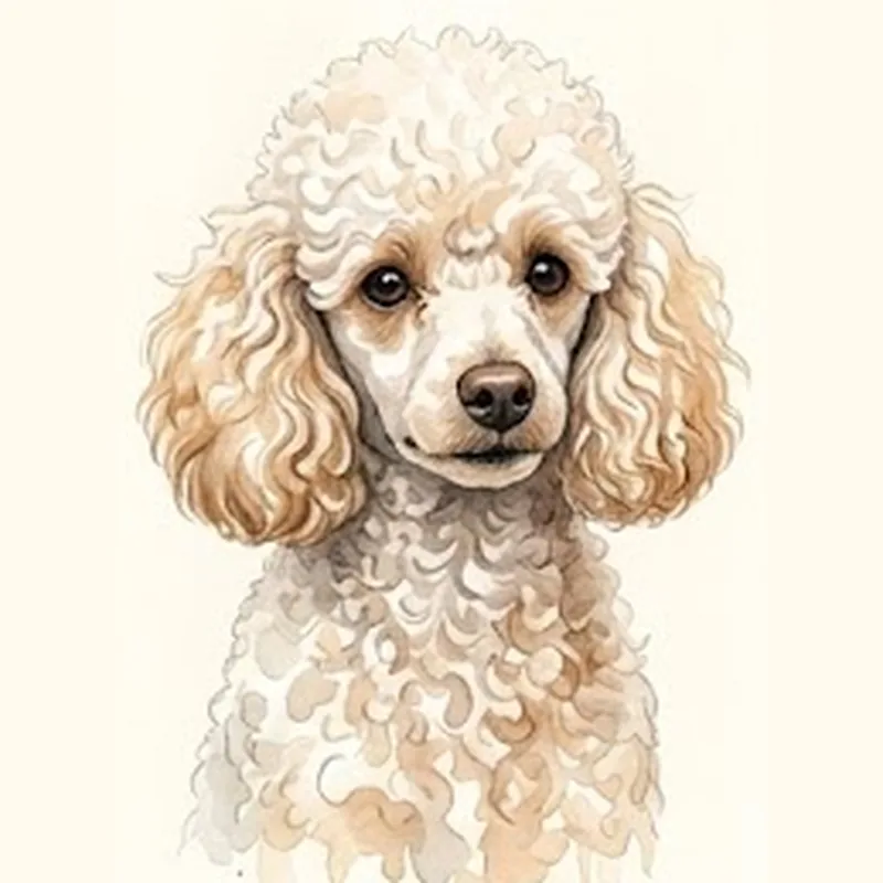 Toy Poodle illustration