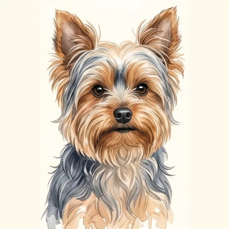 Yorkshire Terrier illustration